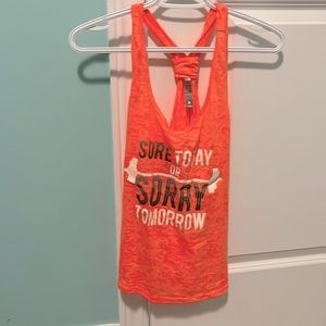 Orange medium OMT active tank top